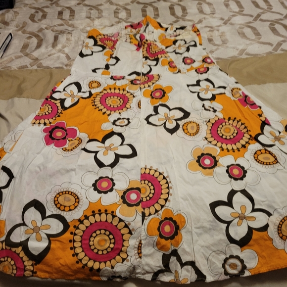 Strapless Print Summer Dress - Picture 7 of 7